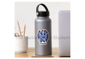 Redbubble Measles Sticker